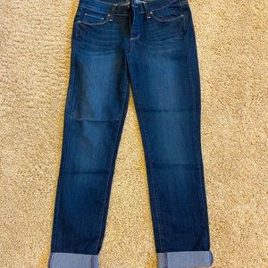 Paige cropped jeans size 27